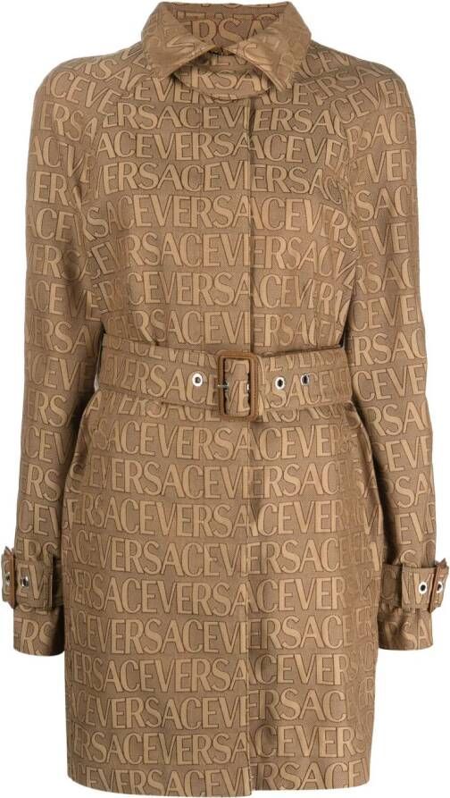 Versace Trenchcoat Bruin