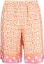 Versace Zijden shorts Roze - Thumbnail 1
