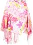 Versace Asymmetrische rok Roze - Thumbnail 1