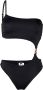 Versace Badpak met Greca print Zwart - Thumbnail 1