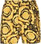 Versace Shorts met barokprint Zwart - Thumbnail 1