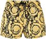 Versace Zwembroek met barokprint Zwart - Thumbnail 1