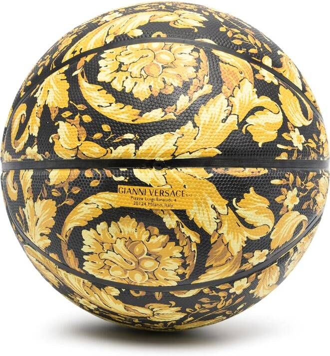 Versace Basketbal met barokprint Z7011 BLACK GOLD