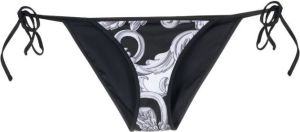 Versace Bikinislip met barokprint Zwart