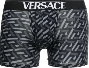 Versace Boxershorts met logo Zwart