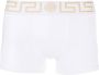 Versace Boxershorts met Greca afwerking Wit - Thumbnail 1
