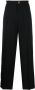 Versace Broek met gestreept detail Zwart - Thumbnail 1