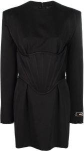 Versace Mini-jurk met korset Zwart