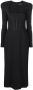 Versace Jurk met korset Zwart - Thumbnail 1
