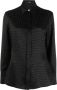 Versace Button-down overhemd Zwart - Thumbnail 1