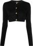 Versace Cropped vest Zwart - Thumbnail 1