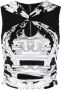 Versace Cropped top Zwart - Thumbnail 1