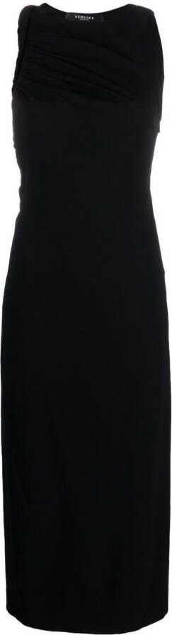 Versace Jurk met uitgesneden detail Zwart
