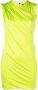 Versace Mini-jurk met gedrapeerd-effect Groen - Thumbnail 1