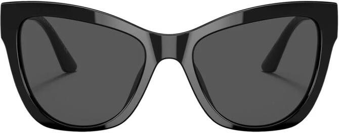 Versace Eyewear Zonnebril met cat-eye montuur Zwart