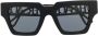 Versace Eyewear Zonnebril met vierkant montuur Zwart - Thumbnail 1