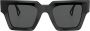 Versace Eyewear Zonnebril met vierkant montuur Zwart - Thumbnail 1