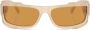 Versace Eyewear Zonnebril met rechthoekig montuur Bruin - Thumbnail 1