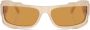 Versace Eyewear Zonnebril met rechthoekig montuur Bruin - Thumbnail 1