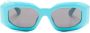 Versace Eyewear Maxi Medusa Biggie zonnebril met getinte glazen Blauw - Thumbnail 1