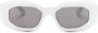 Versace Eyewear Maxi Medusa Biggie zonnebril met getinte glazen Wit - Thumbnail 1