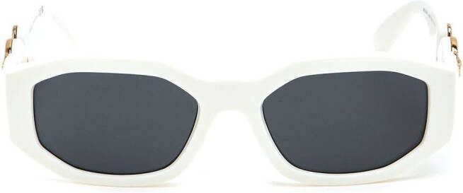 Versace Eyewear Zonnebril met vierkant montuur Wit