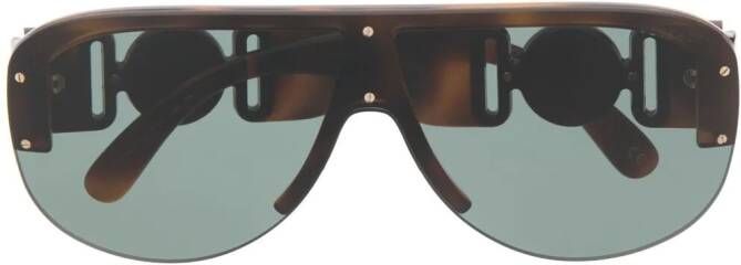 Versace Eyewear Medusa zonnebril Bruin