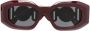 Versace Eyewear Medusa zonnebril met detail Rood - Thumbnail 1