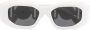 Versace Eyewear Medusa zonnebril met ovaal montuur Wit - Thumbnail 1