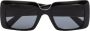 Versace Eyewear Medusa zonnebril met vierkant montuur Zwart - Thumbnail 1