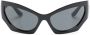 Versace Eyewear Medusa zonnebril Zwart - Thumbnail 1
