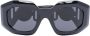 Versace Eyewear Zonnebril met geometrisch montuur Zwart - Thumbnail 1