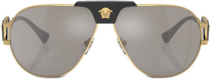 Versace Eyewear Special Project aviator-frame sunglasses Goud