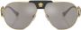 Versace Eyewear Special Project aviator-frame sunglasses Goud - Thumbnail 1