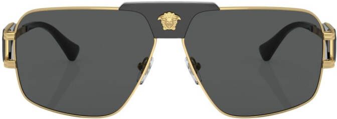 Versace Eyewear Special Project square-frame sunglasses Goud