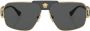 Versace Eyewear Special Project square-frame sunglasses Goud - Thumbnail 1