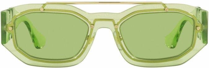 Versace Eyewear VE2235 zonnebril met rechthoekig montuur Groen