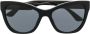 Versace Eyewear VE4417U zonnebril met cat-eye montuur Zwart - Thumbnail 1