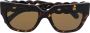 Versace Eyewear Zonnebril met bewerkt montuur Bruin - Thumbnail 1