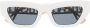 Versace Eyewear Zonnebril met kattenoog montuur Wit - Thumbnail 1