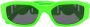 Versace Eyewear Zonnebril met ovaal montuur Groen - Thumbnail 1