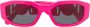 Versace Eyewear Zonnebril met ovaal montuur Roze - Thumbnail 1
