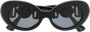 Versace Eyewear Zonnebril met ovaal montuur Zwart - Thumbnail 1