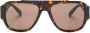 Versace Eyewear Zonnebril met oversized montuur Bruin - Thumbnail 1