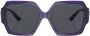 Versace Eyewear Zonnebril met oversized montuur Paars - Thumbnail 1