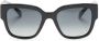 Versace Eyewear Zonnebril met oversized montuur Zwart - Thumbnail 1