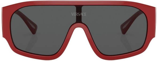 Versace Eyewear Zonnebril met piloten montuur Rood