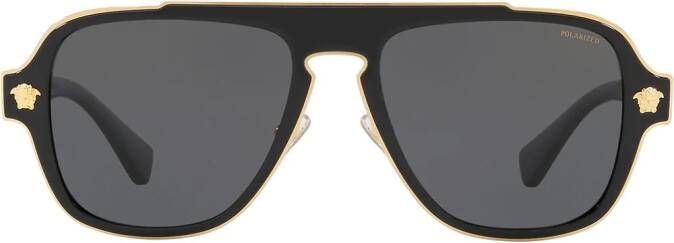 Versace Gepolariseerde zonnebril Ve2199 100281 Black Unisex
