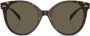 Versace Eyewear Zonnebril met rond montuur Groen - Thumbnail 1