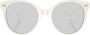 Versace Eyewear Zonnebril met rond montuur Wit - Thumbnail 1